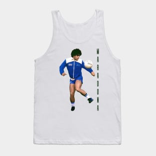 Diego Maradona / 80s style fan art Tank Top